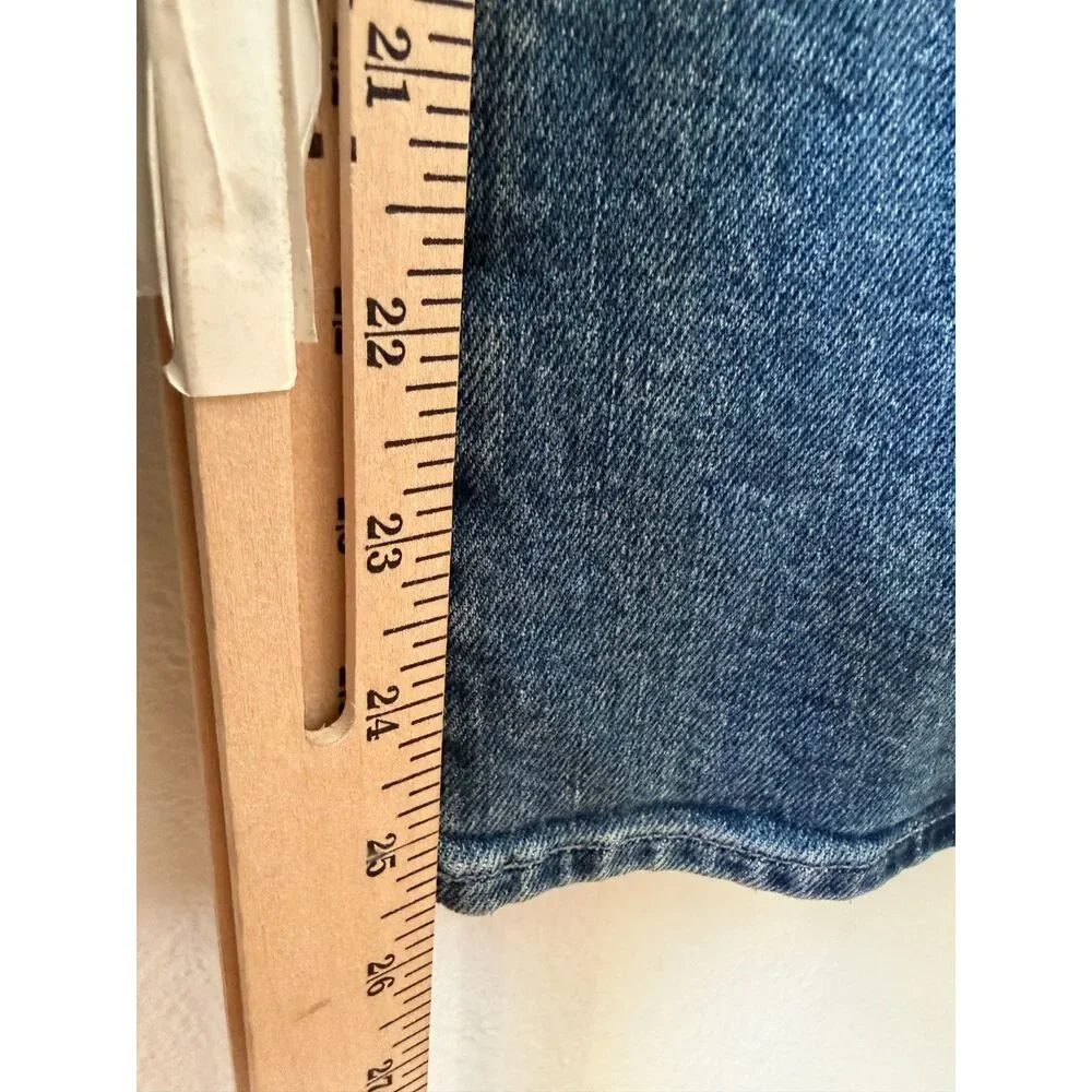 Mother the hustler roller ankle slip and fall jeans 31 like new